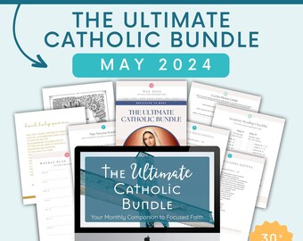 Traditional Catholic Prayer Plan for May - Traditional Catholic Prayer Plan | 1962 Catholic Planner | Catholic Activities