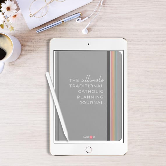 Traditional Catholic Digital Planner: 1962 Liturgical Calendar (PDF)