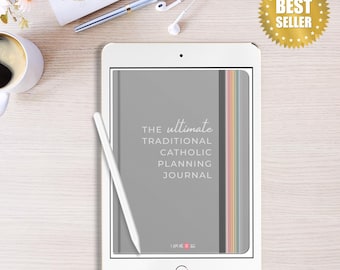 Traditional Catholic Digital Planner: 1962 Liturgical Calendar (iPad, Goodnotes, Notability, Zinnia)