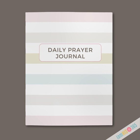 Lined Daily Prayer Journal | Softcover Catholic Prayer Journal with Catholic Scripture for encouragement | Catholic Gift