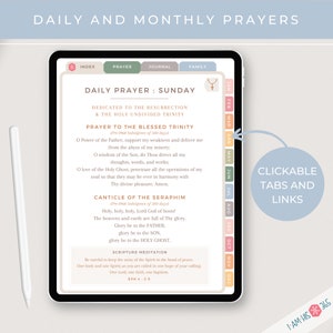 The Ultimate Traditional Catholic Planning Journal : 1962 Liturgical Calendar & Prayer iPad Planner Zinnia, iPad, Goodnotes, Notability image 6