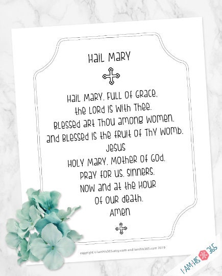 54 Day Rosary Novena Prayer Bundle with Habit Tracker : Printable ...