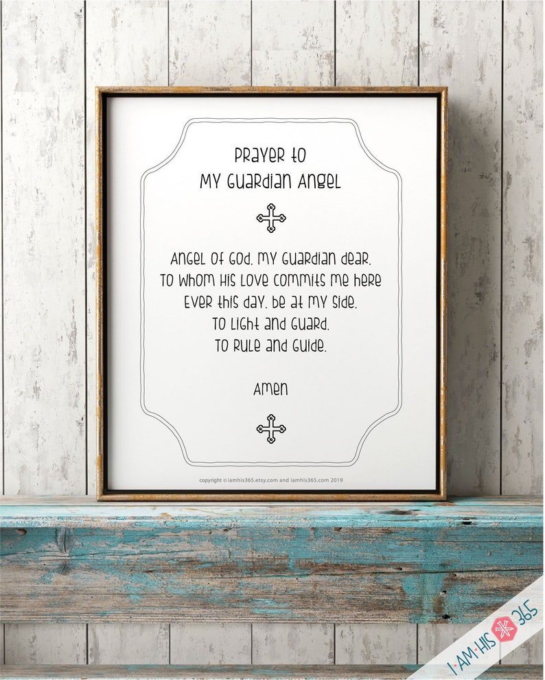 my guardian angel prayer