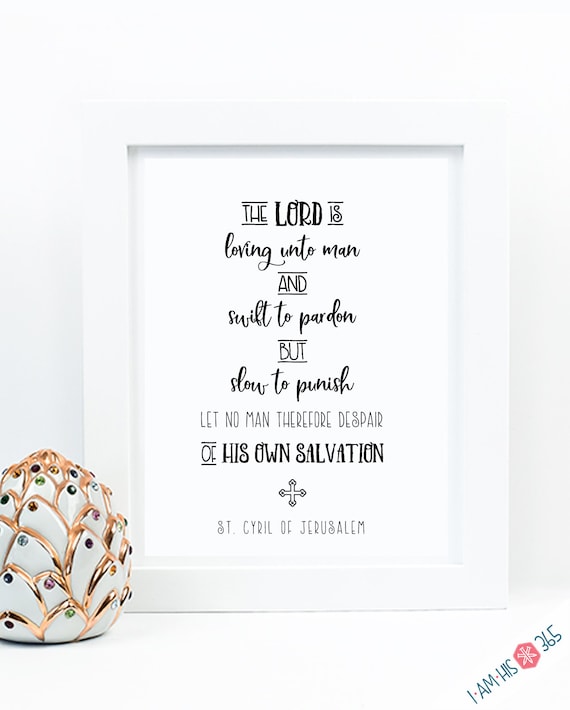 St. Cyril Catholic Art Print: Christian Homeschool Decor (PDF Download)