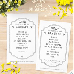 Printable Catholic Prayer Cards: Daily Devotions, Homeschool Catechism (PDF)