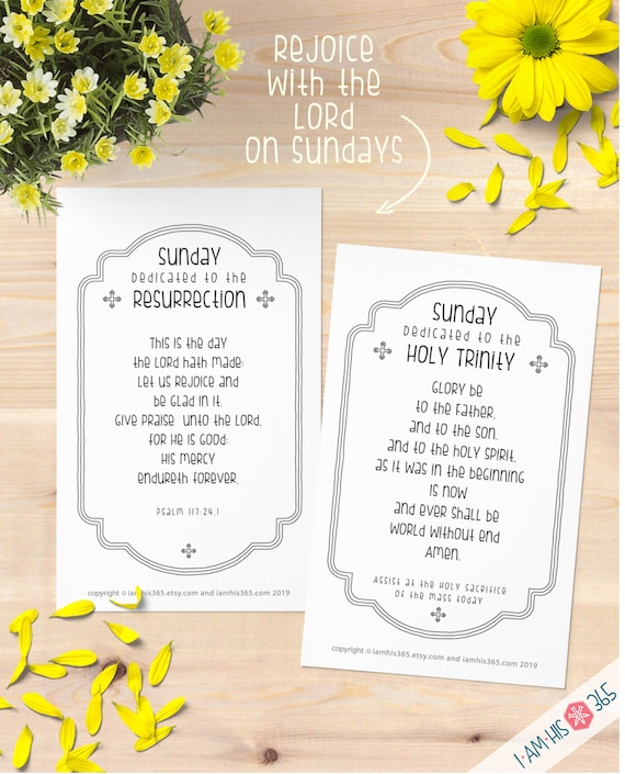 Printable Catholic Prayer Cards: Daily Devotions, Homeschool Catechism (PDF)