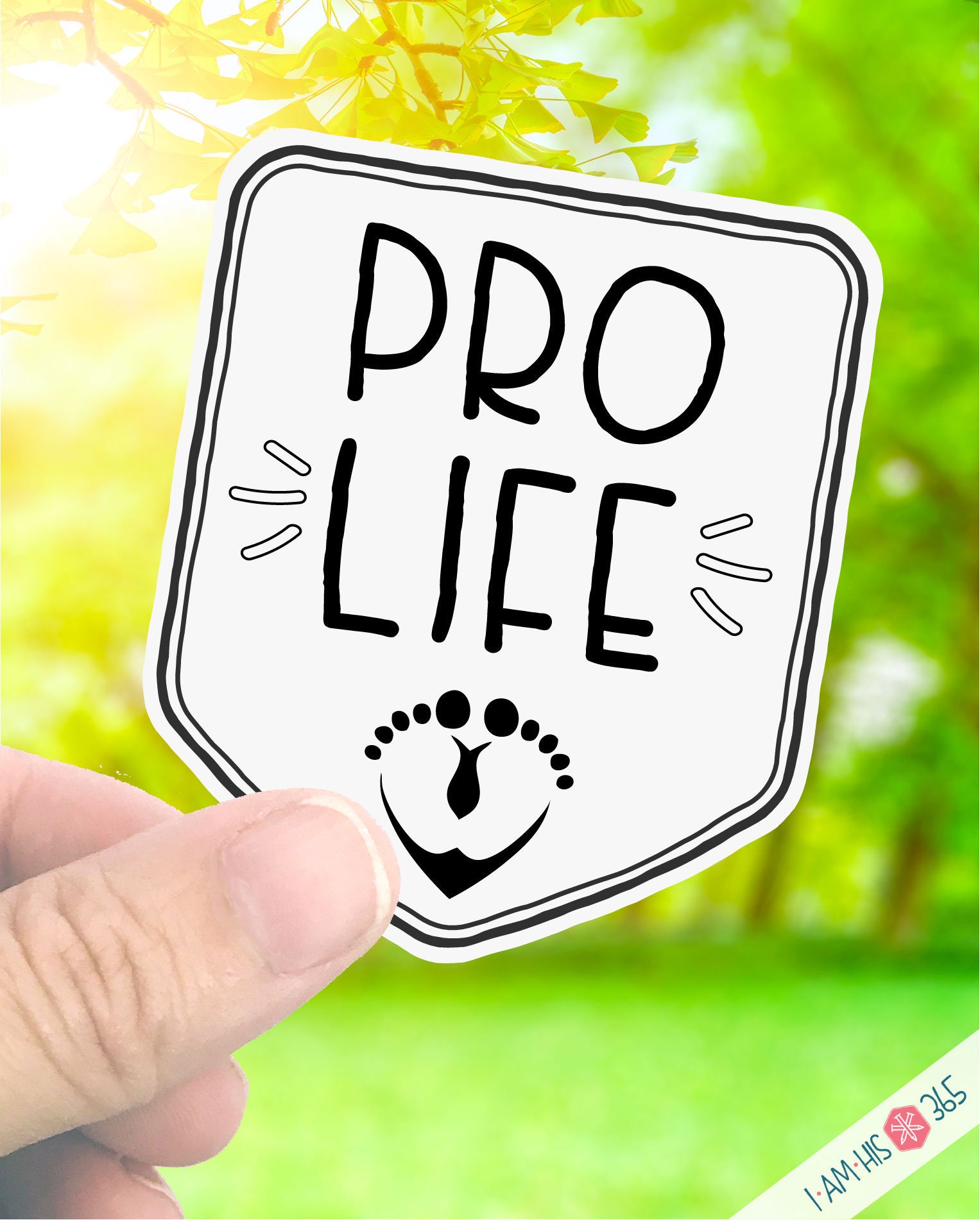 Pro Life Sticker Pro Life Decal Walk for Life Prolife Etsy