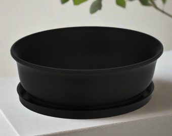 6.5-inch Oval Bonsai Pot