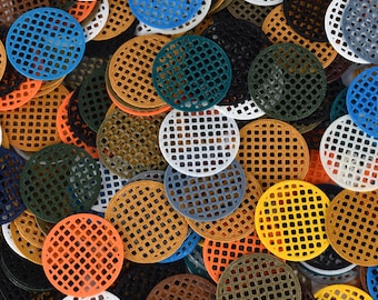 Durable Planter Drainage Screens / Pot Hole Covers, Set of 30