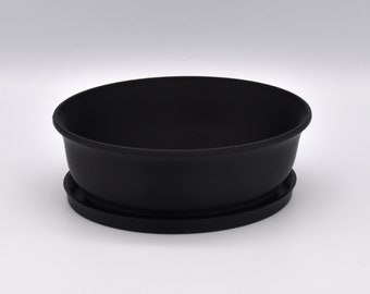 6.5-inch Oval Bonsai Pot