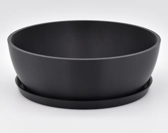 8-inch Round Modern Bonsai Pot