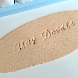 Cursive letter stamp set, Uppercase + Lowercase 3D print ready files  (Digital STL Files)
