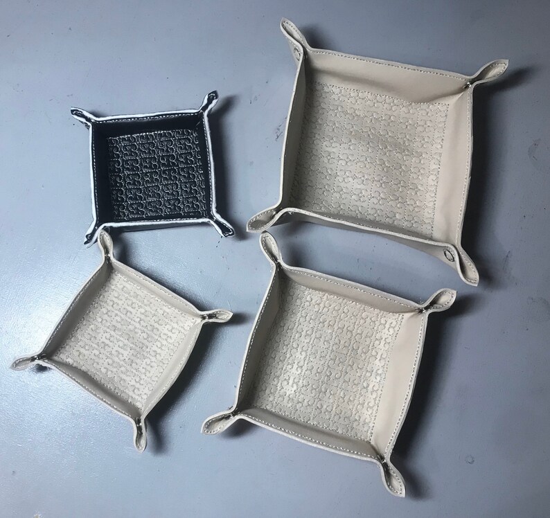 Embroidered Snap Trays