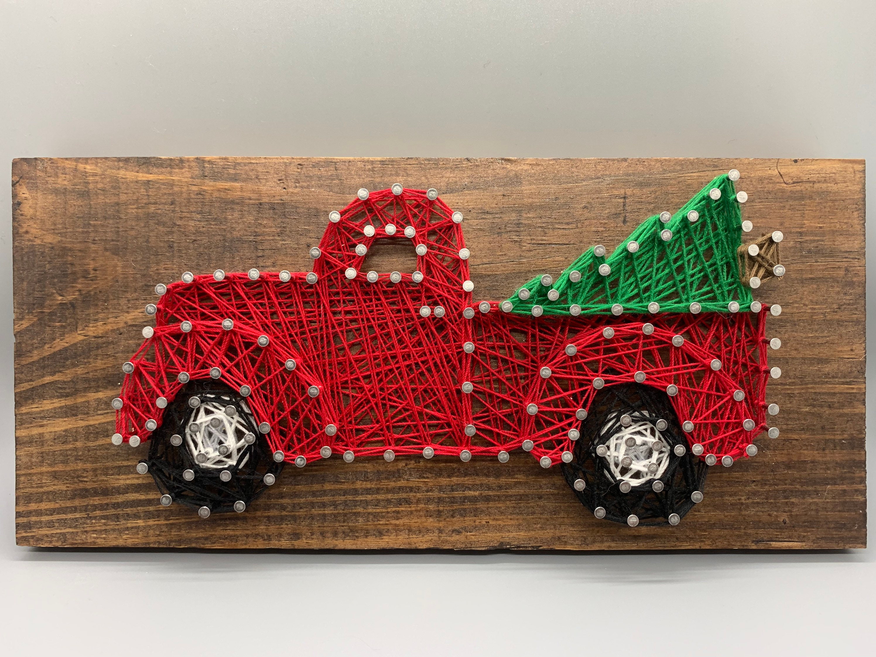 Red Truck Nail Art Lodge State