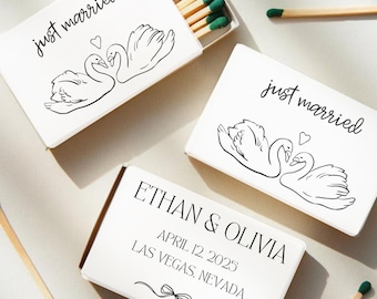 Editable Wedding Matchbox Template I Got Lit – Custom Matchbook Favor Design, DIY Printable Label for Matches, Wedding Favor Match