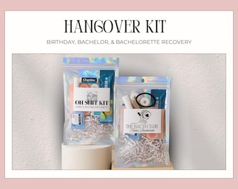 Vegas Bachelorette Hangover Kit: Party-Survival-Recovery-Paket