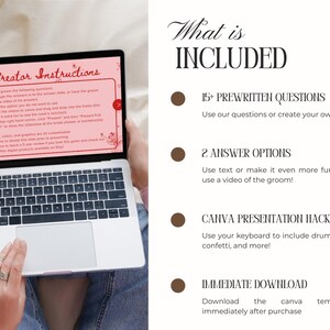 Jeopardy Bachelorette Bridal Shower Game | Cowgirl Disco Theme Editable Canva Trivia Party Game for Bachelorette, Hen Party, Wedding Shower image 7