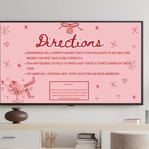 Jeopardy Bachelorette Bridal Shower Game | Cowgirl Disco Theme Editable Canva Trivia Party Game for Bachelorette, Hen Party, Wedding Shower image 3