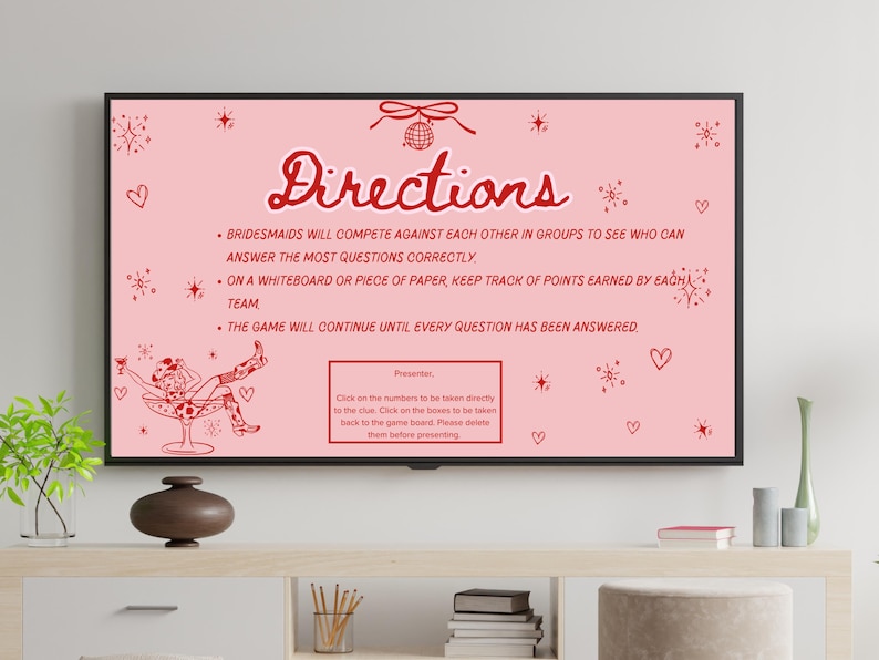 Jeopardy Bachelorette Bridal Shower Game | Cowgirl Disco Theme Editable Canva Trivia Party Game for Bachelorette, Hen Party, Wedding Shower image 3