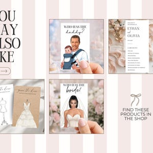 Printed Bridal Shower Game Who Has The Groom Scratch Off | Bachelorette Party Game | Celebrity and Groom Edition | Wedding Party Fun image 14