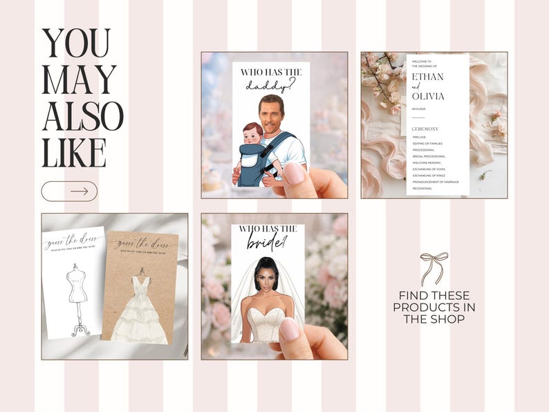 Printed Bridal Shower Game Who Has The Groom Scratch Off | Bachelorette Party Game | Celebrity and Groom Edition | Wedding Party Fun image 14