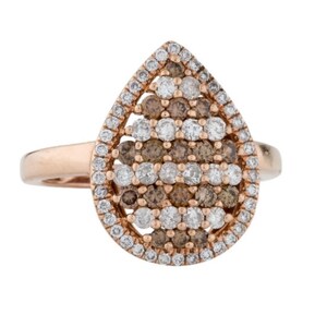 14K Diamond Cocktail Ring