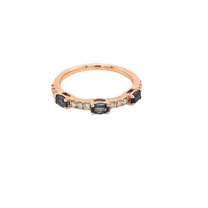 0.18Ct. Alexandrite Natural Brazillian & Diamond Cocktail Ring