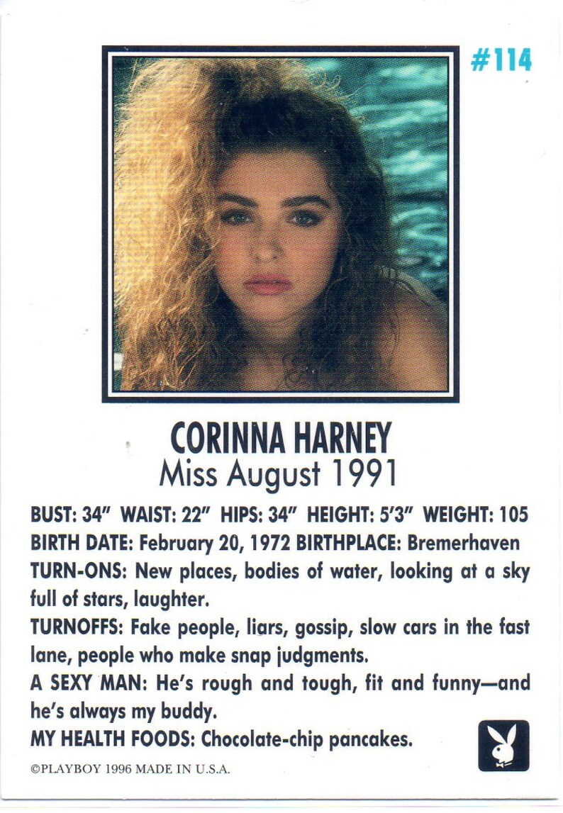 Playboy Playmate of the Month Autographed