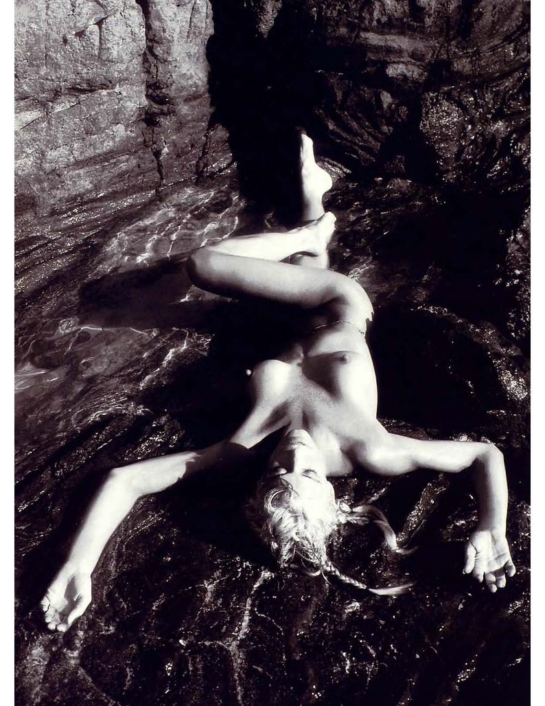 Farrah Fawcett desnudo Playboy fotos Vintage pared arte image 7.