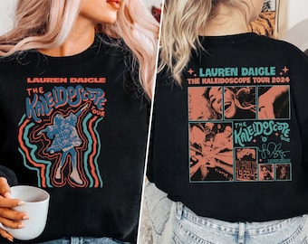2024 Lauren Daigle The Kaleidoscope Tour 2024 Png, Thank God I Do, RETRO Lauren Daigle Concert, Lauren Daigle Album Music