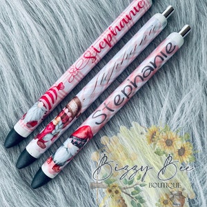 Valentines Day Pens, Gnome Pens, Valentine’s Day Set of 3 Pens