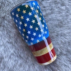We The People Tumbler, Flag Tumbler