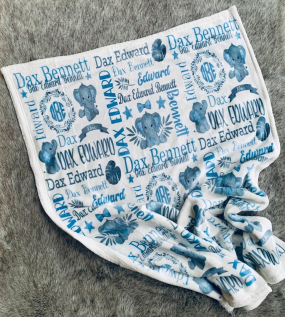 Personalized baby blanket etsy new arrivals