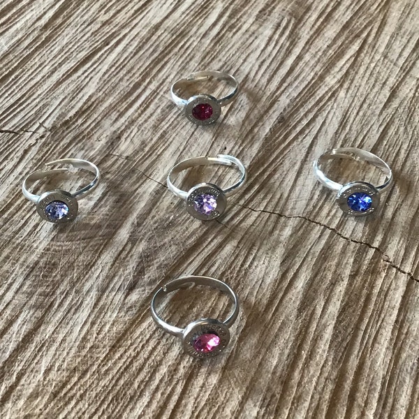 Adjustable bullet rings