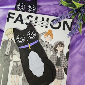 Cat bookmark gift for booklover cat lover bookmark cute bookmark kitty bookmark cat gifts cat mom cute stationary