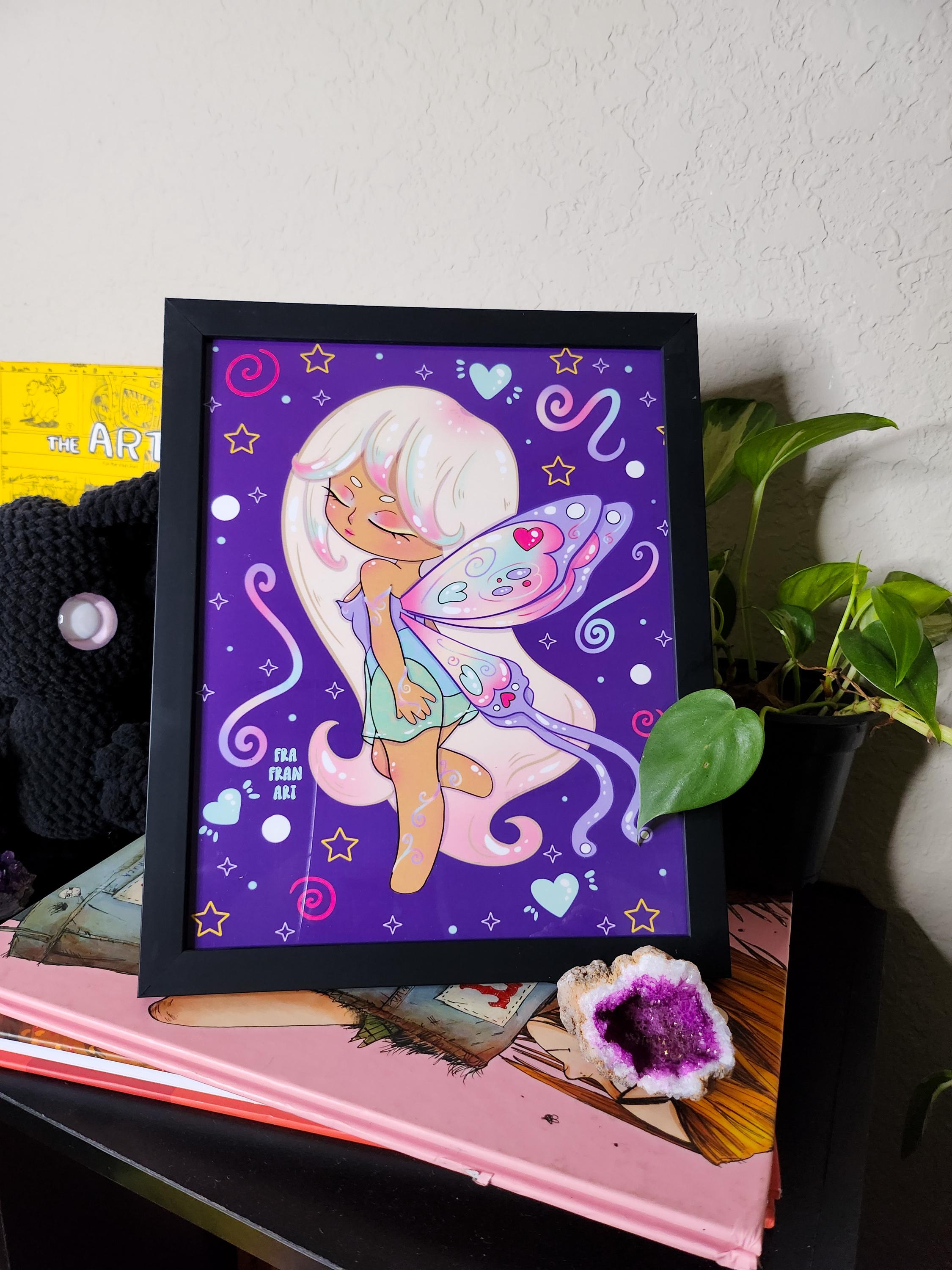 Magical Fairy Art Print, Fantasy Wall Decor (8x10) - Etsy