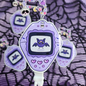 Pet purple bat sticker pastel goth sticker water bottle sticker laptop sticker waterproof sticker kawaii unique gift