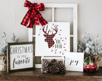 Christmas Printable Buffalo Check Art Print Good Tidings of Comfort and Joy Printable Christmas Wall Art Holiday Digital Farmhouse Sign Christmas Printable Buffalo Check Art Print Good Tidings of Comfort and Joy Printable Christmas Wall Art Holiday Digital Farmhouse Sign