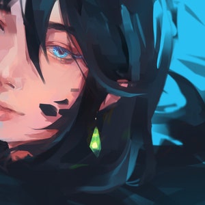 Howl - 4&quot;x6&quot; Howl&#39;s Moving Castle mini print