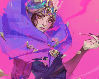 Lest - 5&quot;x7&quot; and 11&quot;x8.5&quot; arcane print