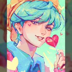soda pop and demon reaper boys | k-pop photocards Baby