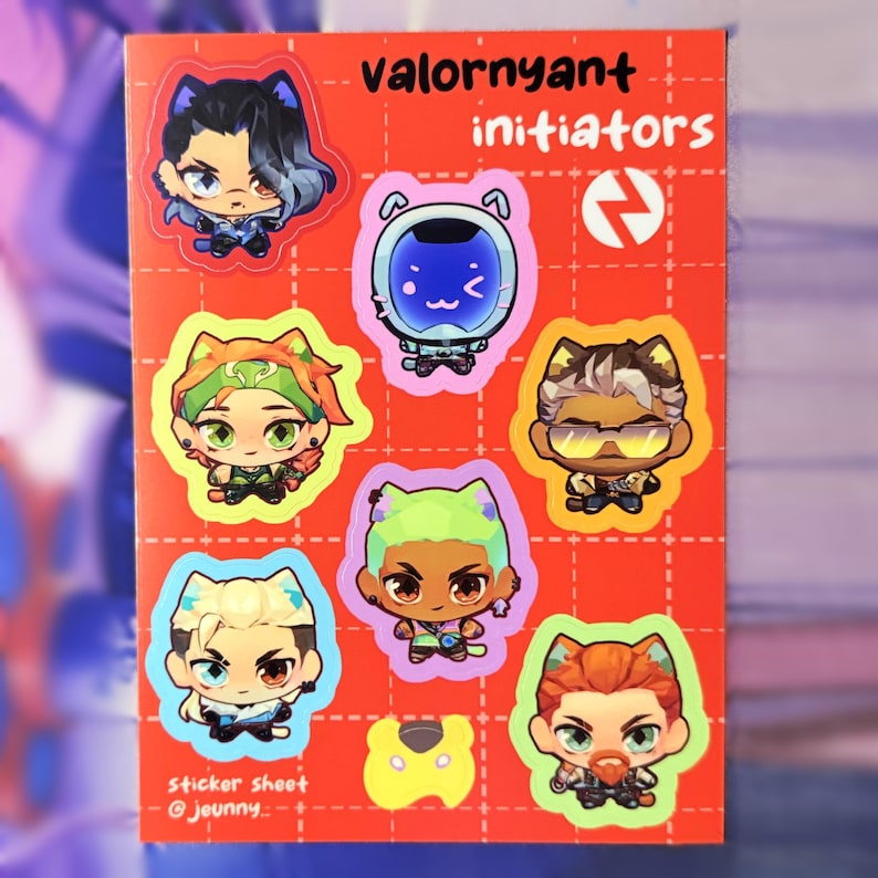 Mini Valornyant Sticker Sheets | 5