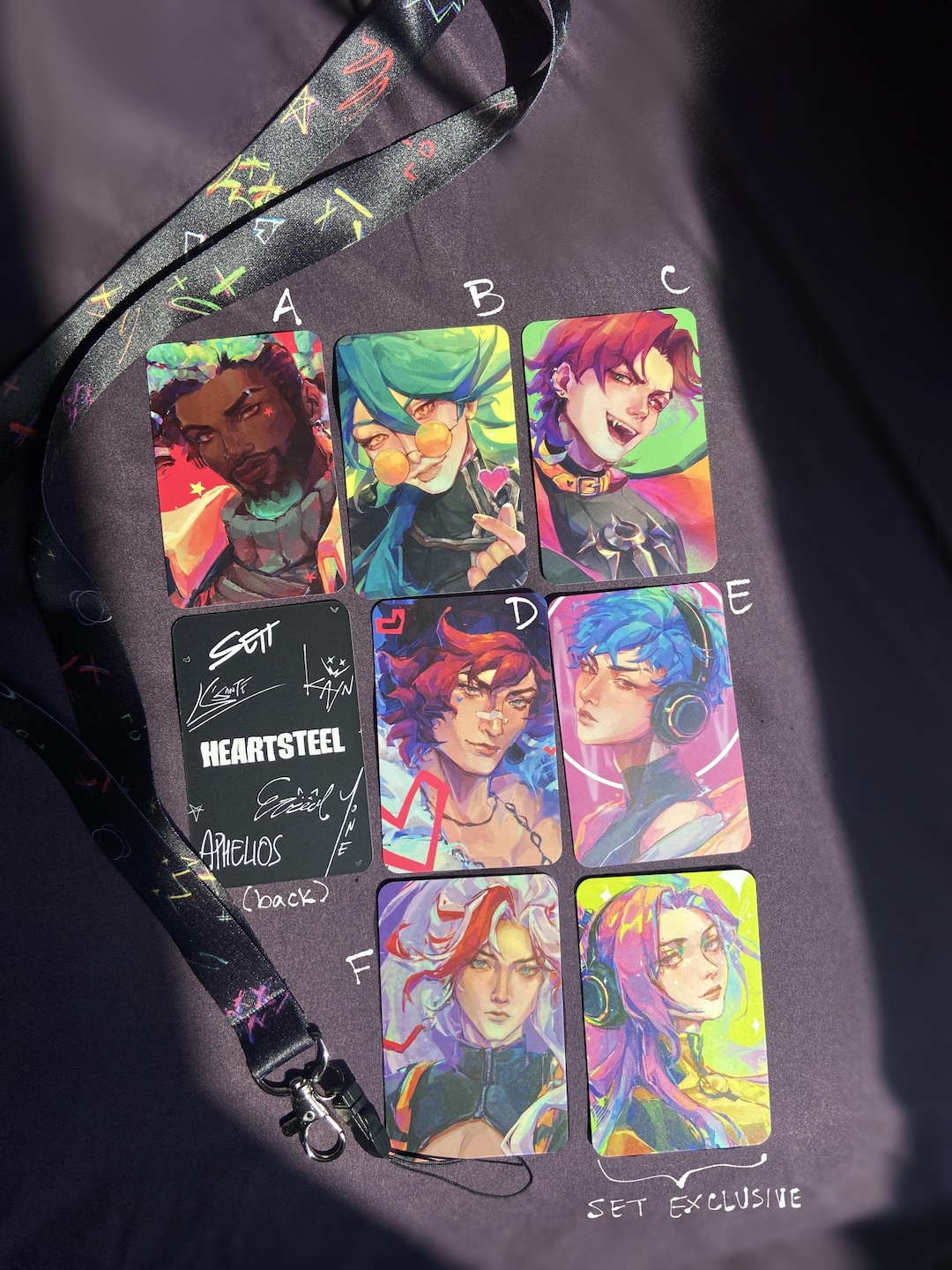 エズリアル HEARTSTEEL League of Legends トレカ Heartsteel Photocards + Lanyard | Lol - Etsy