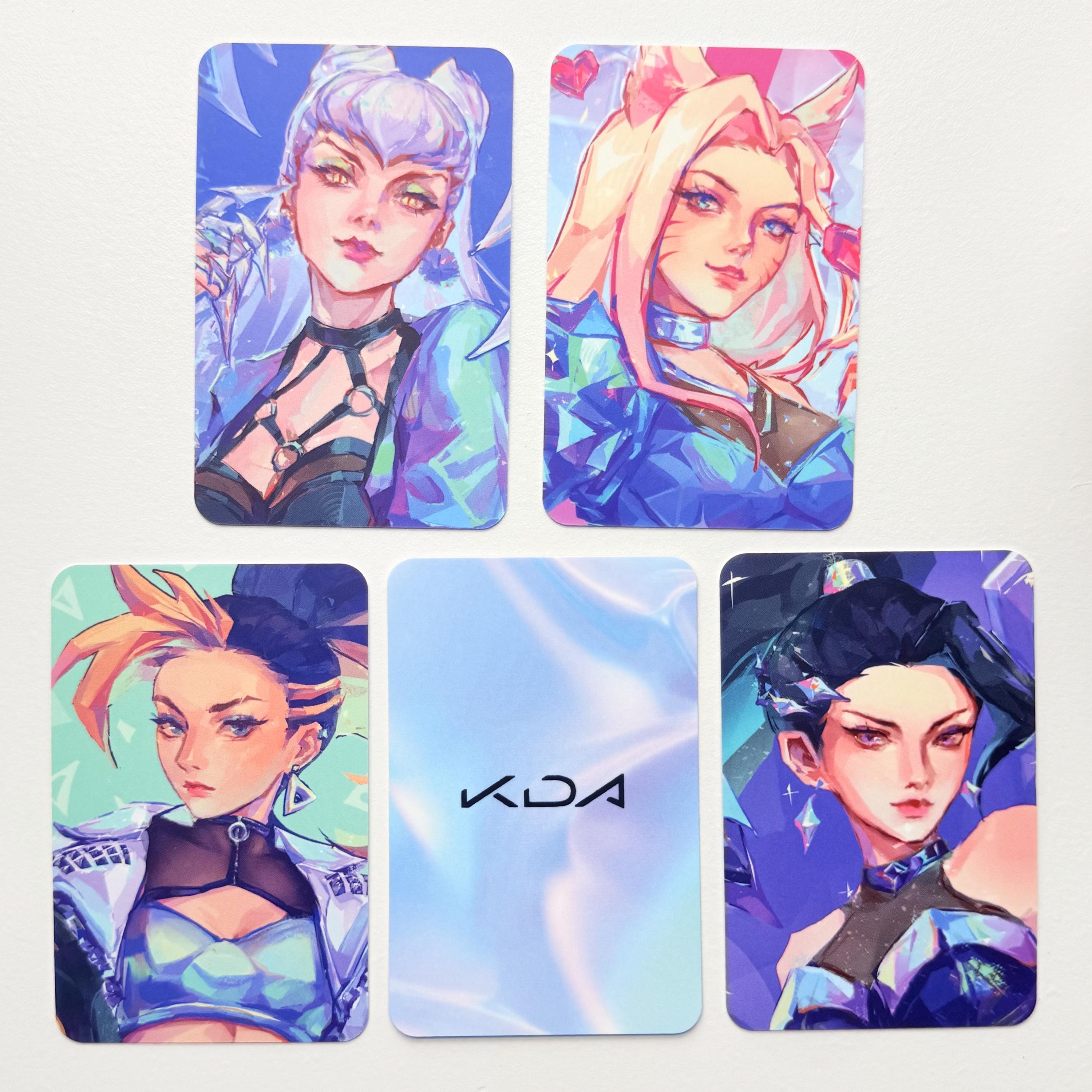 K/DA ALL OUT ガーリーズ フォトカード | lol - Etsy 日本