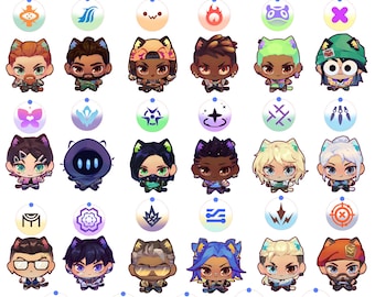 Mini Valornyant 2 Handyanhänger | 1,25 "Einseitiger Epoxy-Schlüsselanhänger