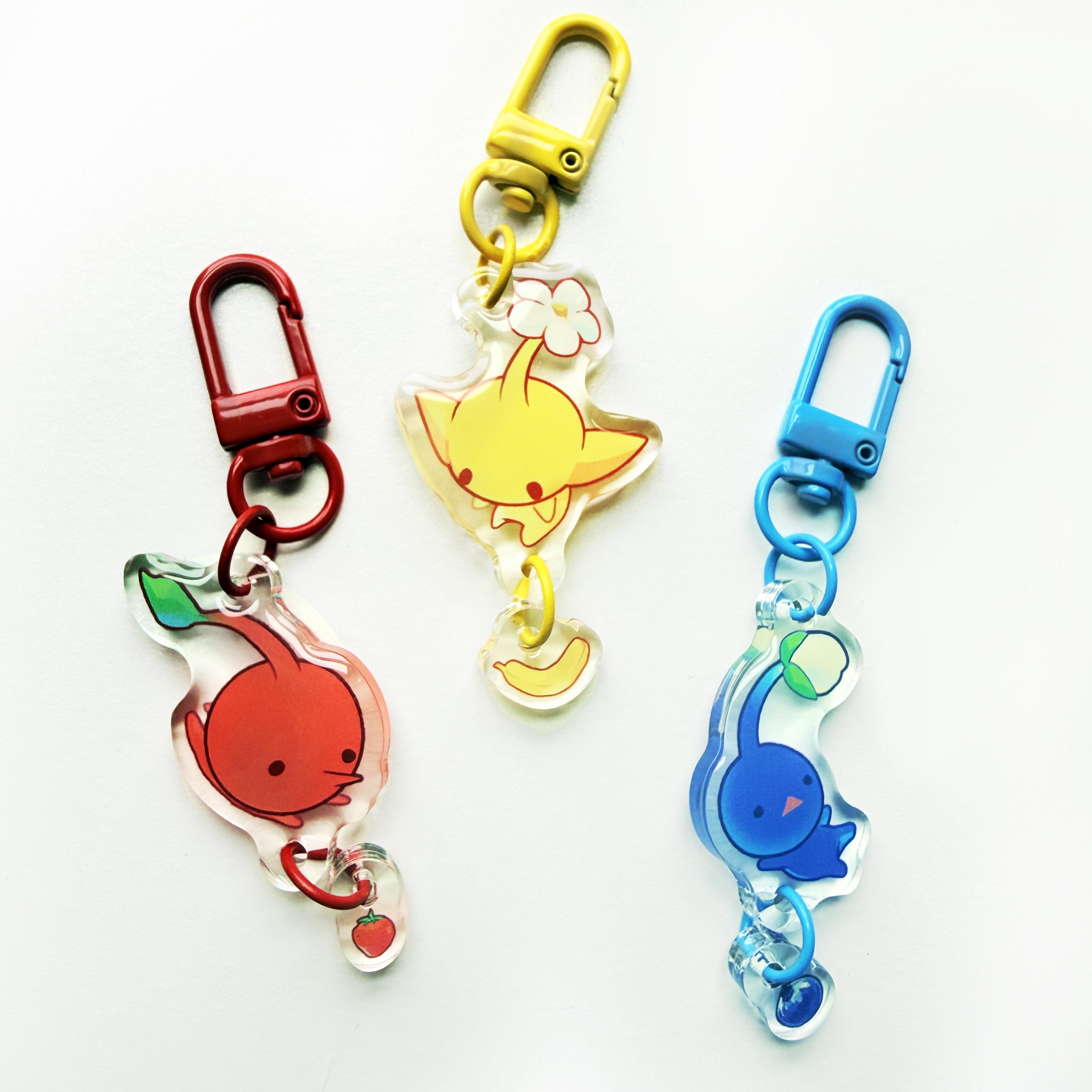 Pikmin keychain - Etsy 日本