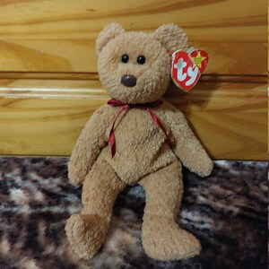 1993/1996:Ty Beanie Baby Curly 4052 With Multiple Tag Errors