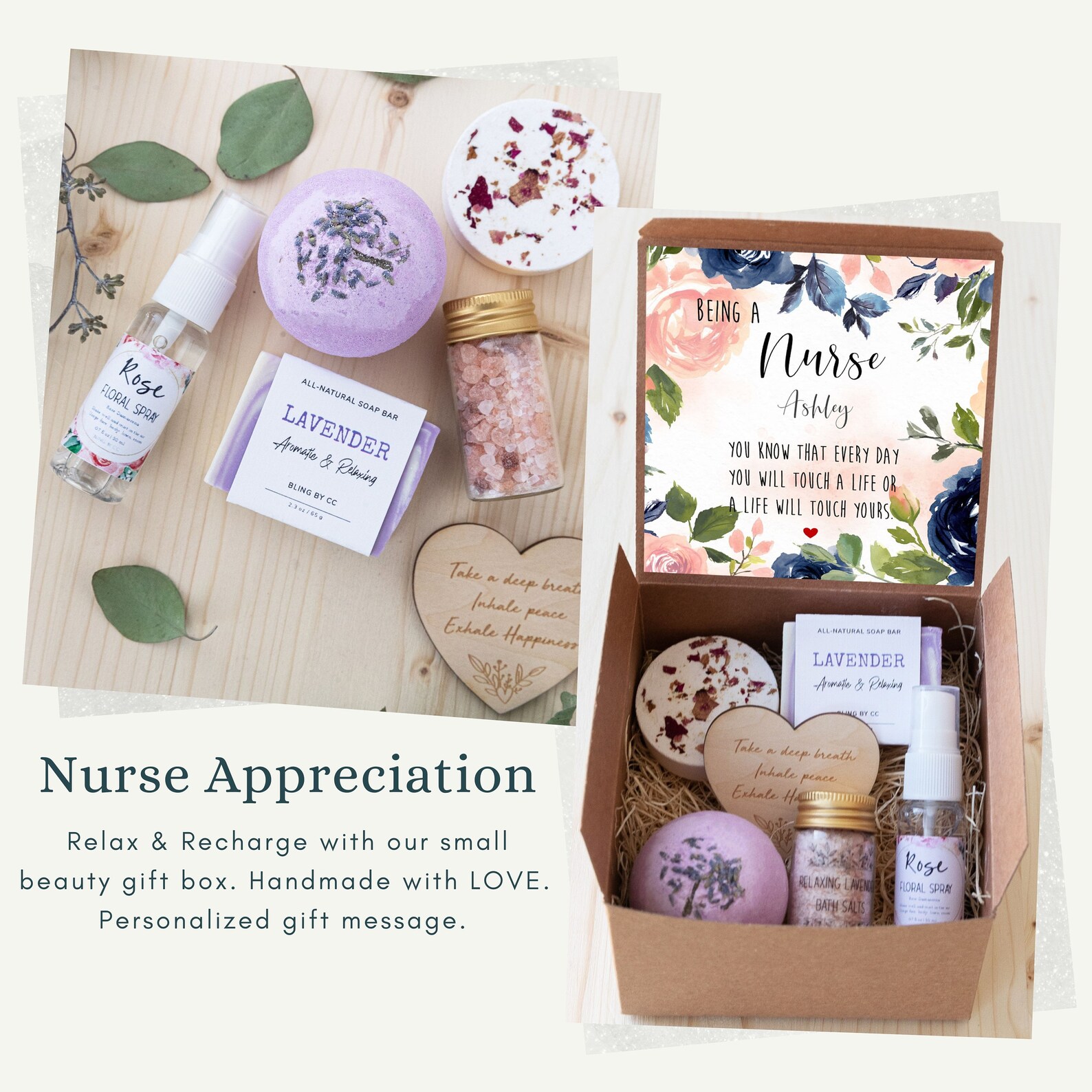 Nurse Appreciation Gift Box Set Registered Nurse New Nurse Etsy