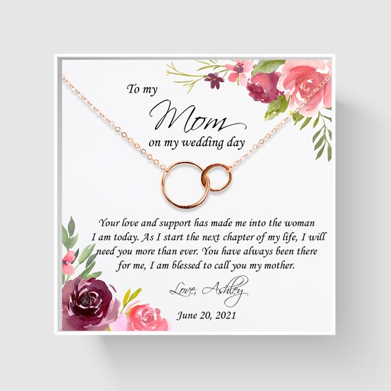 wedding gift from daughter to mother