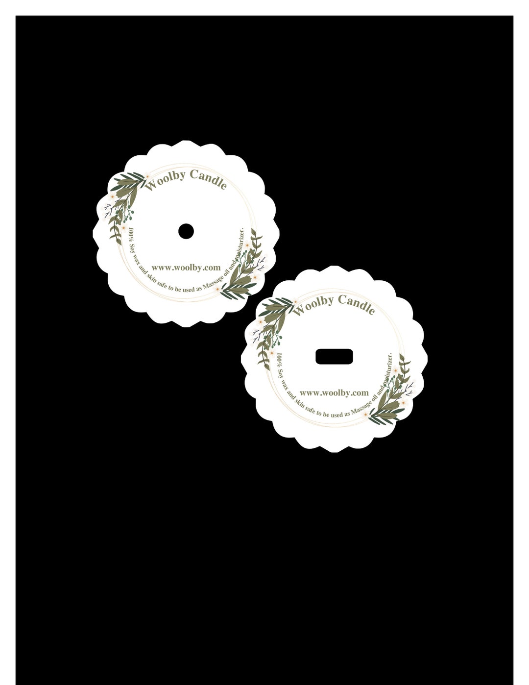 Customization Upgrade for Candle Dust Cover, Wooden Wick Candle Dust